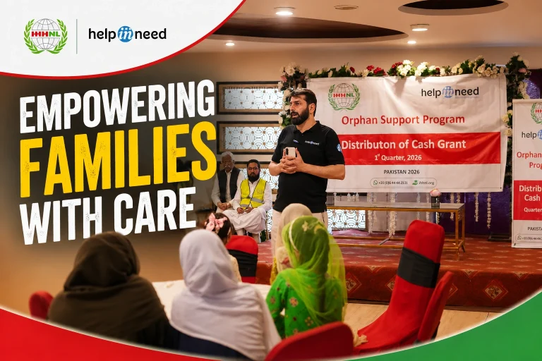 Cash Grant Distribution Event in Rawalpindi for Orphan Children