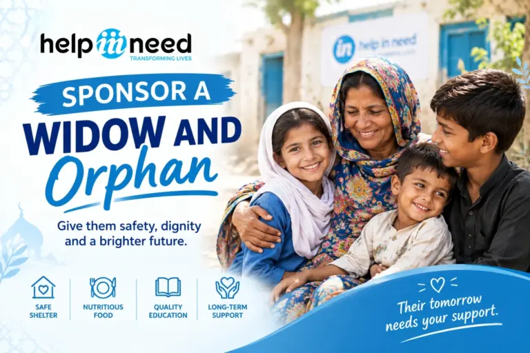 sponsor a widow and orphan
